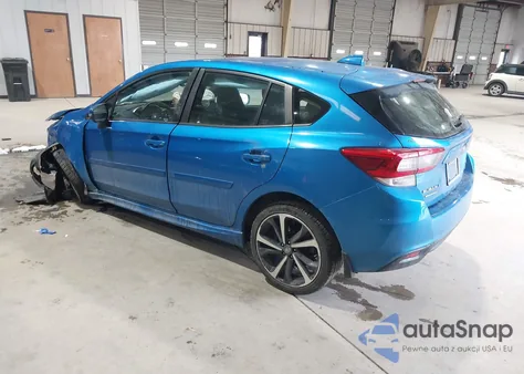 2022 Subaru Impreza Sport 5-Door из США, поврежденный, VIN 4S3GTAJ67N1722100